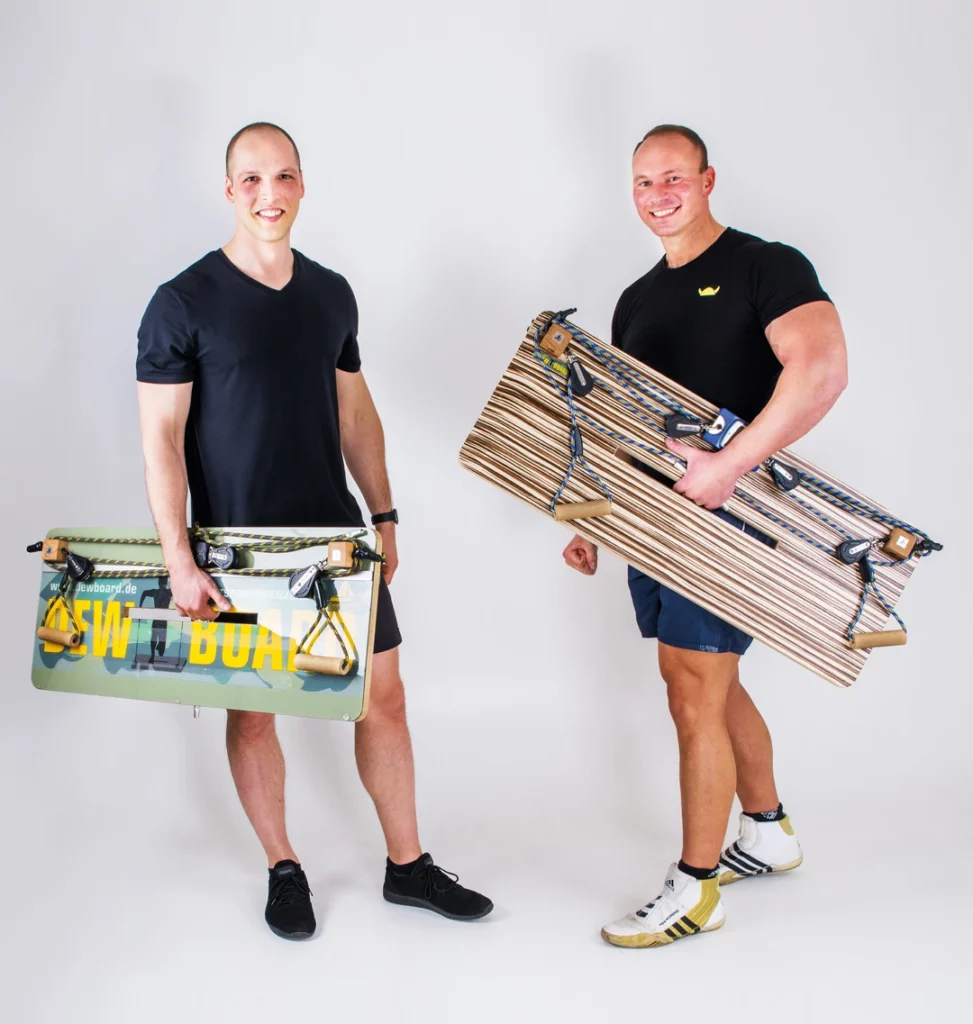 2 Männer mit Dewboard Pro smart