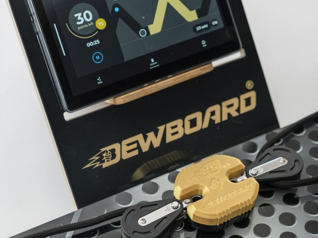 Produktdetailfoto der Kraftmesseinheit am Dewboard Pro smart